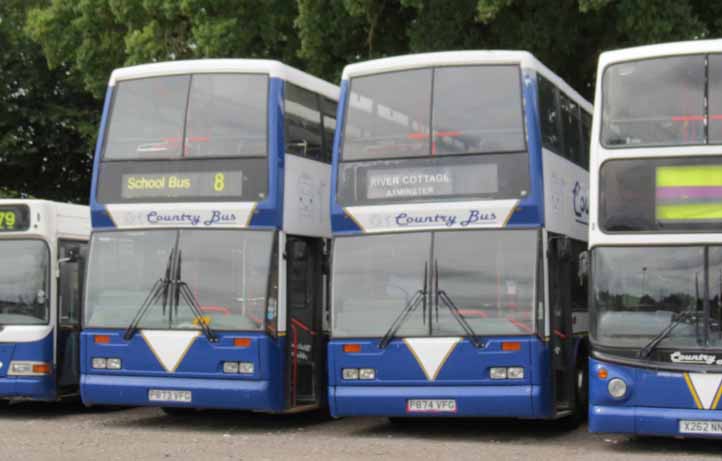 Country Bus Scania N113DRB East Lancs P873VFG & P874VFG